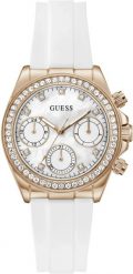 Zegarek Guess Zegarek damski Guess GW1038L4 CYRKONIE biały. Białe zegarki damskie Guess. Za 849.00 zł.