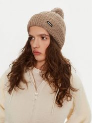 Eisbär Czapka Ayo Pompon 30949 150 Beżowy. Brązowe czapki damskie Eisbar, na zimę, bez wzorów, z materiału. Za 229.99 zł.