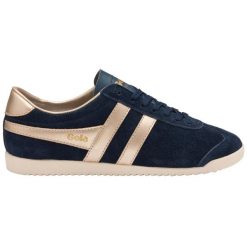 Trenerzy damscy Gola Bullet Pearl. Niebieskie obuwie sportowe damskie Gola, bez wzorów, bez zapięcia, trekkingowe. Za 381.50 zł.
