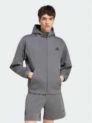 Adidas Bluza Z.N.E. Full Zip KX7689 Szary Regular Fit. Szare bluzy męskie Adidas, m, bez wzorów, z syntetyku, bez ramiączek, bez kaptura. Za 478.99 zł.