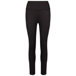 Damskie legginsy Trespass Kanika. Czarne legginsy damskie Trespass, bez wzorów, z elastanu. Za 225.00 zł.