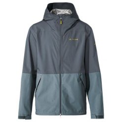 Kurtka turystyczna VAUDE Neyland 2.5 L. Czerwone kurtki męskie Vaude, l, bez wzorów, z materiału, sportowe, bez kaptura. Za 732.25 zł.