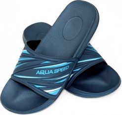 Aqua-Speed Klapki męskie Idaho granatowe r. 45 (68-10). Klapki męskie Aqua-Speed, bez wzorów, bez zapięcia. Za 66.41 zł.