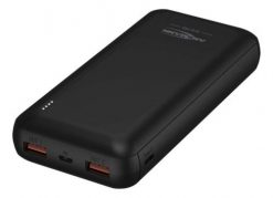 Ansmann PB320PD Litowo-polimerowy (LiPo) 20000 mAh Czarny. Czarne powerbanki Ansmann. Za 215.99 zł.
