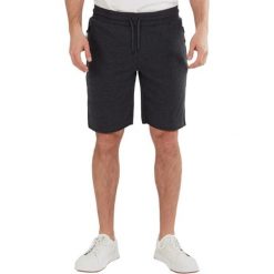Spodenki sportowe męskie FUNDANGO Woody Sweatshort. Czarne spodnie materiałowe męskie FUNDANGO, bez wzorów, z bawełny. Za 158.00 zł.
