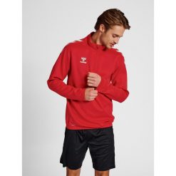 Bluza do piłki ręcznej dla dorosłych Hummel hml CORE XK. Czerwone bluzy męskie Hummel, xl, bez wzorów, sportowe, bez ramiączek, bez kaptura. Za 204.00 zł.