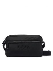 BOSS Saszetka Catch 3.0 50567752 Czarny. Czarne saszetki i nerki męskie Boss, bez wzorów, z materiału. Za 424.99 zł.