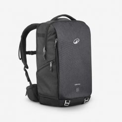 Plecak turystyczny foto Quechua NH Explorer 900 Focus 30 litrów. Szare plecaki męskie QUECHUA, bez wzorów, sportowe. Za 399.99 zł.