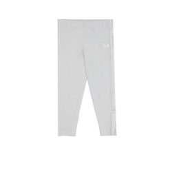 Legginsy z bawełna na co dzień na siłownię. Szare legginsy damskie LEONE 1947 APPAREL, bez wzorów, z bawełny. W wyprzedaży za 54.73 zł.