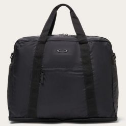 Torba podróżna unisex Oakley PACKABLE 42 L czarna FOS901958-02E. Czarne torby podróżne damskie Oakley, z aplikacjami, z materiału, na ramię. Za 272.39 zł.