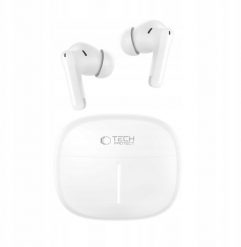 Słuchawki Tech-Protect Bezprzewodowe słuchawki dokanałowe Ultraboost TWS Earphone Pro G3 White (THP5506). Białe słuchawki bezprzewodowe TECH-PROTECT. Za 49.38 zł.