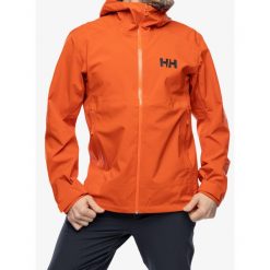 Kurtka z membraną męska Helly Hansen Verglas 3L Shell Jacket. Brązowe kurtki męskie Helly Hansen, l, bez wzorów, sportowe, bez kaptura. Za 1,043.99 zł.