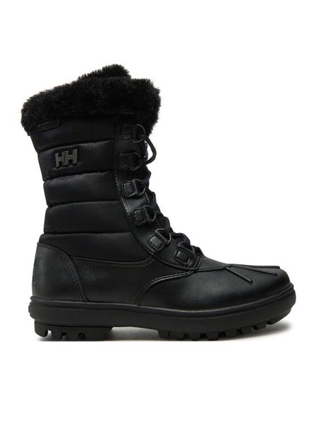 Helly Hansen Śniegowce Aurora 11982 Czarny. Czarne śniegowce damskie Helly Hansen, ze skóry, bez zapięcia. Za 799.99 zł.
