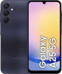 Smartfon Samsung Galaxy A25 5G 6/128GB Czarny (SM-A256BZKDEUE). Czarne smartfony SAMSUNG. Za 1,396.51 zł.
