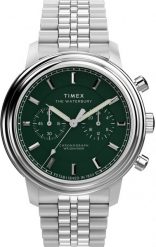 Zegarek męski Timex TW2Y23600 srebrny. Szare zegarki męskie Timex, bez wzorów, srebrne. Za 1,505.32 zł.