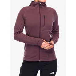 Bluza polarowa damska Black Diamond Coefficient Hoody. Czerwone bluzy damskie Black Diamond, xs, bez wzorów, z polaru, sportowe, bez ramiączek, bez kaptura. Za 518.99 zł.