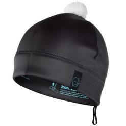 Czapka neoprenowa surfingowa ION Bommel black. Czarne czapki damskie ION, bez wzorów, z neoprenu. Za 199.99 zł.