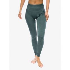 Legginsy termiczne damskie Ortovox 230 Competition Long Pants. Zielone bielizna sportowa damska ORTOVOX, bez wzorów. Za 387.99 zł.