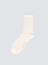 Skarpety damskie ażurowe z wizkozy białe Holy 100. Białe skarpetki damskie BIG STAR, w ażurowe wzory, z koronki. Za 19.99 zł.