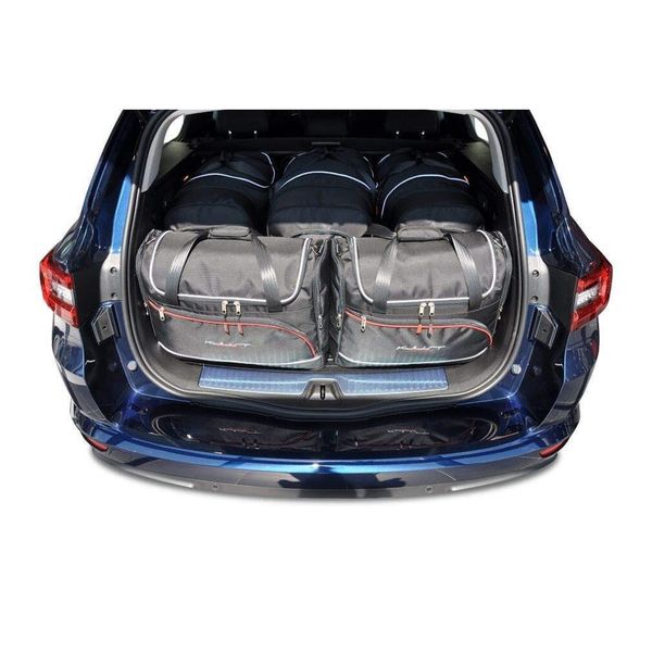 Torby Do Bagażnika Renault Talisman Grandtour 2015-2022 5Szt Kjust. Czarne torby podróżne damskie KJUST, bez wzorów. Za 1,546.00 zł.
