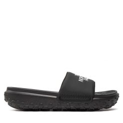 Klapki The North Face. Czarne klapki damskie The North Face, bez wzorów, bez obcasa, bez zapięcia. Za 199.99 zł.