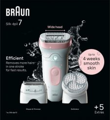 Depilator Braun SE7-060. Depilatory BRAUN. Za 546.38 zł.