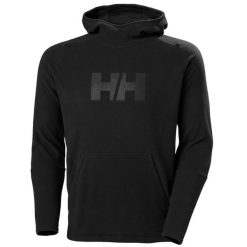 Bluza z kapturem Helly Hansen Daybreaker Logo. Czarne bluzy męskie Helly Hansen, m, bez wzorów, z kapturem. Za 270.15 zł.