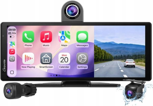 Wideorejestrator Carpuride W903S3 9.3" Ekran CarPlay Android Auto Wideorejestrator 4K. Wideorejestratory NoName. Za 1,189.00 zł.