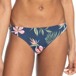 Dół od stroju kąpielowego ROXY Into The Sun. Brązowe bikini Roxy, xl, bez wzorów. Za 79.99 zł.