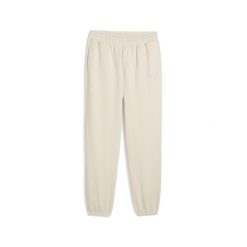 Spodnie dresowe unisex Essentials Elevated PUMA Alpine Snow White. Białe spodnie dresowe damskie Puma, m, bez wzorów, z dresówki, trekkingowe. W wyprzedaży za 179.00 zł.