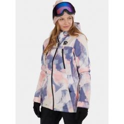 Kurtka Narciarska Damska Fundango Celine. Czerwone kurtki sportowe damskie FUNDANGO, na zimę, bez wzorów, bez ramiączek, bez kaptura, narciarskie. Za 599.90 zł.