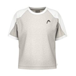 Damski jersey Head Play Tech. Szare koszulki sportowe damskie Head, bez wzorów, z jersey, bez ramiączek. Za 248.40 zł.