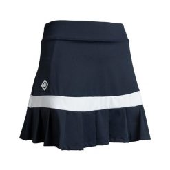 Spódnica Temple do tenisa padelowego: elegancja, wygoda i swoboda ruchów w każdy. Niebieskie spódnice damskie IZAS, bez wzorów, z nylonu, sportowe, sportowe. Za 204.30 zł.