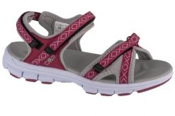 Sandały damskie, Almaak Hiking Sandal. Niebieskie sandały damskie CMP, bez wzorów, z materiału, bez obcasa, bez zapięcia. Za 159.99 zł.