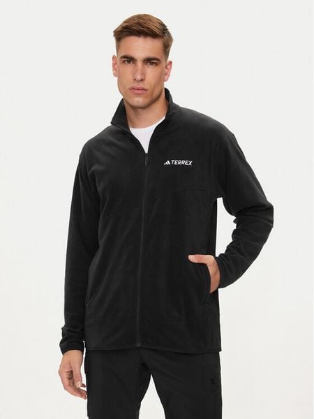 Adidas Polar Terrex Multi IZ3294 Czarny Regular Fit. Czarne bluzy sportowe męskie Adidas, m, bez wzorów, z polaru, bez kaptura. Za 229.99 zł.