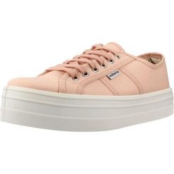 Buty VICTORIA 109200V Rose. Czerwone obuwie trekkingowe damskie VICTORIA, z tkaniny, bez zapięcia. Za 178.99 zł.