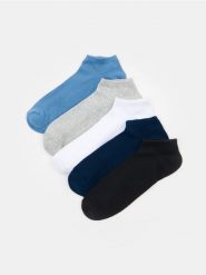 Krótkie skarpetki 5 pack - wielobarwny. Skarpety męskie Sinsay, bez wzorów. Za 15.99 zł.