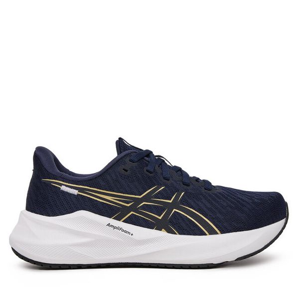 Buty do biegania Asics. Niebieskie obuwie sportowe damskie Asics, bez wzorów, bez zapięcia, do biegania. Za 229.99 zł.