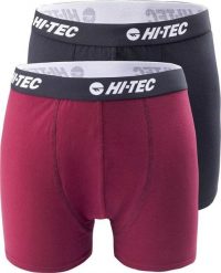 Hitec Męskie Bokserki MIREIO 2-pack r. 3XL. Bokserki męskie HITEC, bez wzorów. Za 34.99 zł.