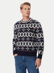 Tommy Hilfiger Sweter MW0MW44813 Kolorowy Regular Fit. Swetry męskie Tommy Hilfiger, m, bez wzorów, bez kołnierzyka, bez ramiączek. Za 749.99 zł.