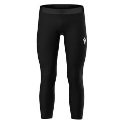 Legginsy kompresyjne Macron Ivy. Czarne legginsy damskie Macron, bez wzorów, z elastanu. Za 283.50 zł.