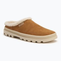 Klapki Palladium Palladune Mule Warm dear brown. Brązowe klapki męskie Palladium, bez wzorów, bez zapięcia. Za 289.99 zł.