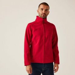 Męska kurtka softshell Uproar. Czerwone kurtki sportowe męskie Regatta, m, bez wzorów, z softshellu, bez kaptura, trekkingowe. Za 119.99 zł.