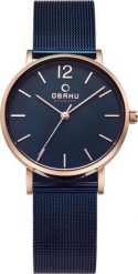 Zegarek OBAKU Zegarek damski Obaku Denmark V197LXVLML1 niebieski. Niebieskie zegarki damskie OBAKU. Za 413.00 zł.