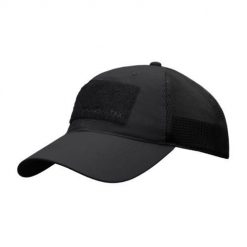 Czapka z daszkiem Trucker Technical. Czarne czapki damskie HELIKON-TEX, bez wzorów, z materiału, sportowe. Za 87.99 zł.