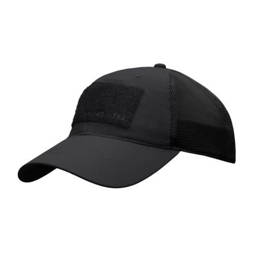 Czapka z daszkiem Trucker Technical. Czarne czapki damskie HELIKON-TEX, bez wzorów, z materiału, sportowe. Za 92.99 zł.