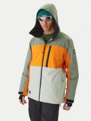 Quiksilver Kurtka snowboardowa Sycamore EQYTJ03457 Zielony Modern Fit. Zielone kurtki sportowe męskie Quiksilver, na zimę, l, bez wzorów, z syntetyku, bez kaptura, narciarskie. Za 1,149.00 zł.