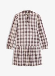 Sukienka oversize. Białe sukienki damskie bonprix, bez wzorów, bez kołnierzyka, bez ramiączek, oversize. Za 99.99 zł.
