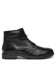 Bugatti Kozaki BUGATTI-3117823L1000 1000 SCHWARZ Czarny. Czarne buty zimowe męskie Bugatti, bez wzorów, ze skóry, bez obcasa, bez zapięcia. Za 569.99 zł.