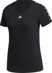 Adidas Koszulka damska adidas W E TPE T czarna GE1128 : Rozmiar - 2XS. Czarne bluzki damskie Adidas, xs, bez wzorów, bez kołnierzyka, bez ramiączek. Za 66.28 zł.